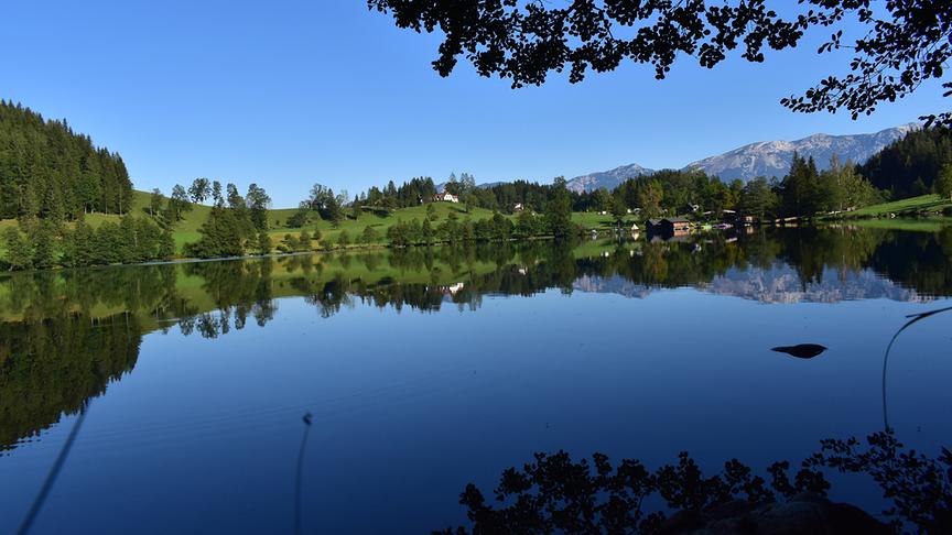 © Elisabeth Wolff Herbstmorgen am Gleinkersee. (Elisabeth Wolff)