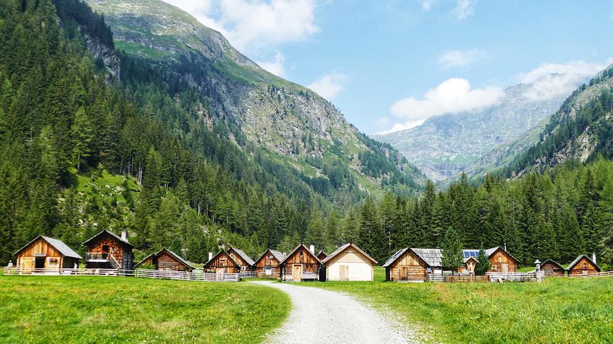 © Doris Stemeseder Hüttendorf im Göriachtal. (Doris Stemeseder)