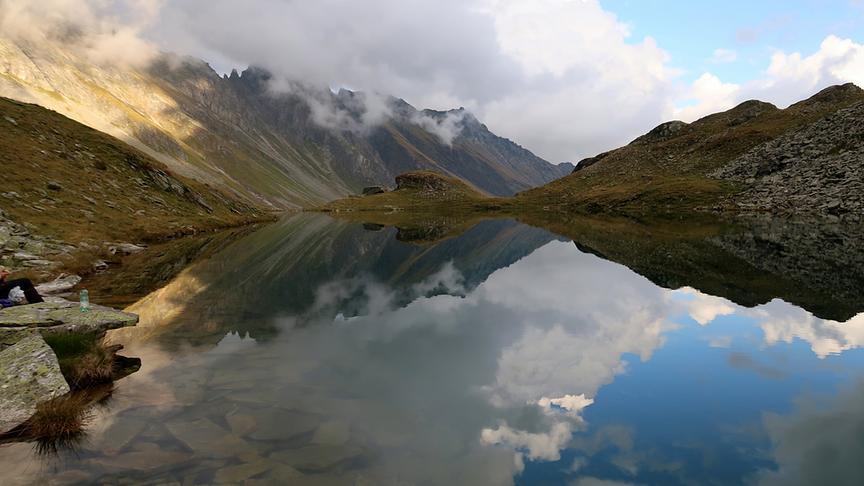 © Caro Guttner Spiegelung am Hartriegelsee. (Caro Guttner)