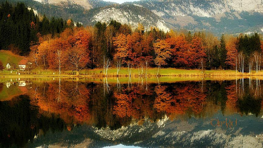 © Ingrid Grossauer 24. September um 9.50 Uhr: Beginn des kalendarischen Herbstes, wo die Jahreszeit wieder ihre Seiten umblättert. (Ingrid Grossauer)