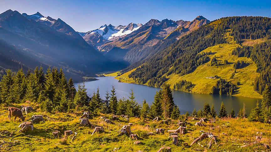 © Siegfried Schlager Tolle Sicht vom Gerlos zum Venediger. (Siegfried Schlager)