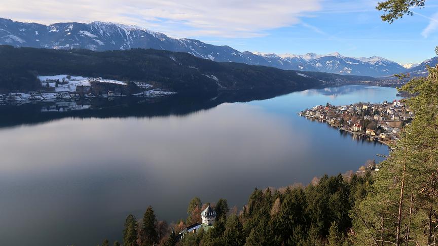 © Caro Guttner Millstätter See mit dem Schloss Heroldeck. (Caro Guttner)