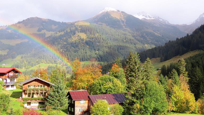 © Hans ter Braak Regenbogen...…..(GOLDener Hebst ist gefunden, er ist ab morgen da :-) . (Hans ter Braak)