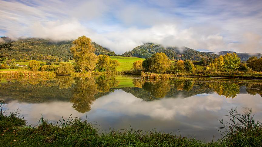 © Traude Beren Goldener Herbst in Murtal. (Traude Beren)