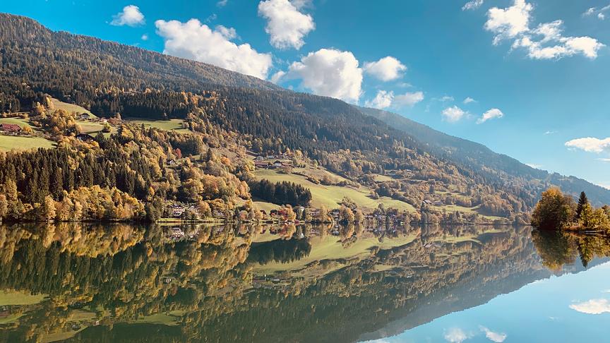 © Bernhard Felver Feldsee in Kärnten im wunderschönen Gegendtal, aufgenommen während einer der letzten Radausflüge in diesem Jahr. (Bernhard Felver)