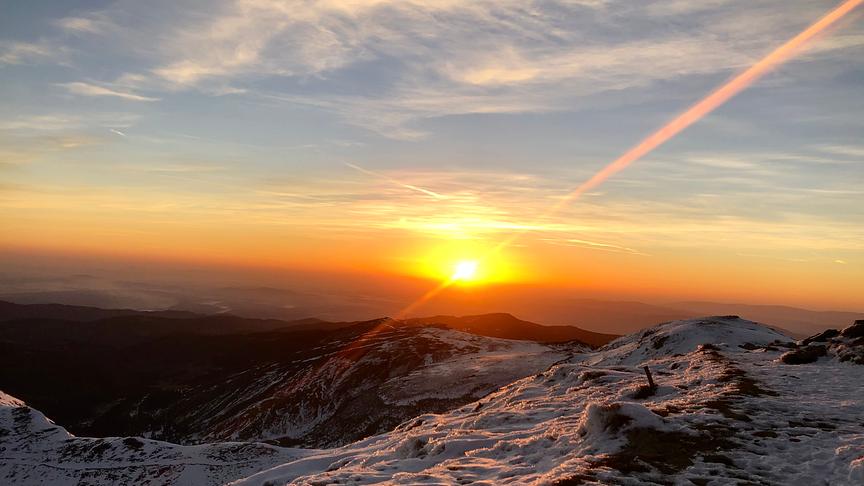 © Nina Klemel Sonnenaufgang auf der Koralpe. (Nina Klemel)