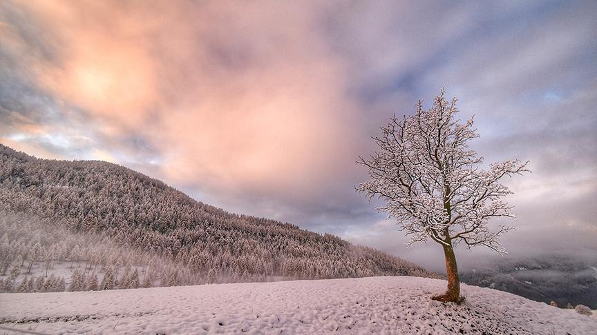 © Thomas Kaiser Verschneite Winterlandschaft am Fusse der Turracherhöhe. (Thomas Kaiser)