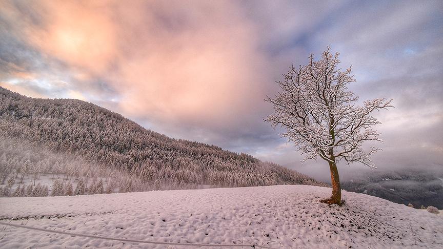 © Thomas Kaiser Verschneite Winterlandschaft am Fusse der Turracherhöhe. (Thomas Kaiser)
