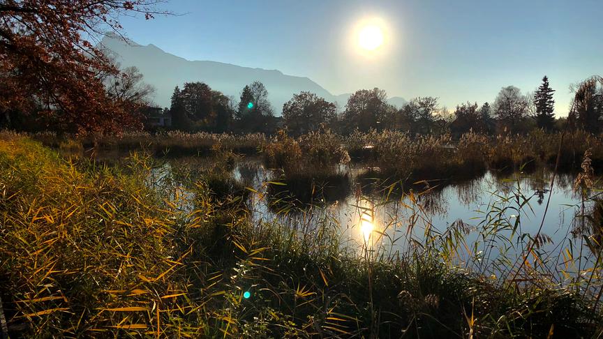 © Johannes Killer Sonnenuntergang am Leopoldskroner Weiher. (Johannes Killer)