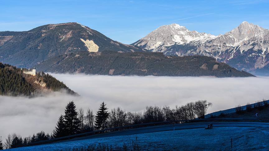 © Siegfried Schlager Wunderbare Fernsicht von der Kaiserau. (Siegfried Schlager)