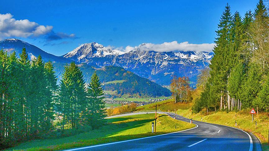 © Siegfried Schlager Toller Blick von der Kaiserau Street zu den Haller Mauern. (Siegfried Schlager)