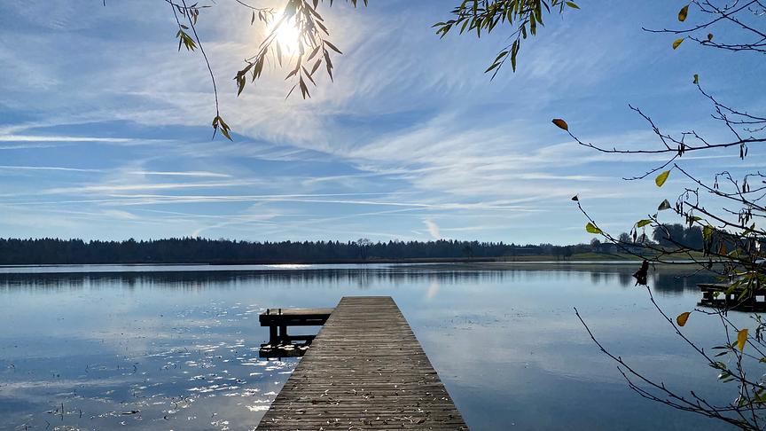 © Eva Stangl Herbststimmung am Heratinger See. (Eva Stangl)