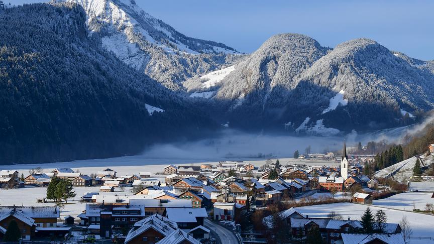© Manfred Gasser Blick auf Bizau/Bregenzerwald. (Manfred Gasser)