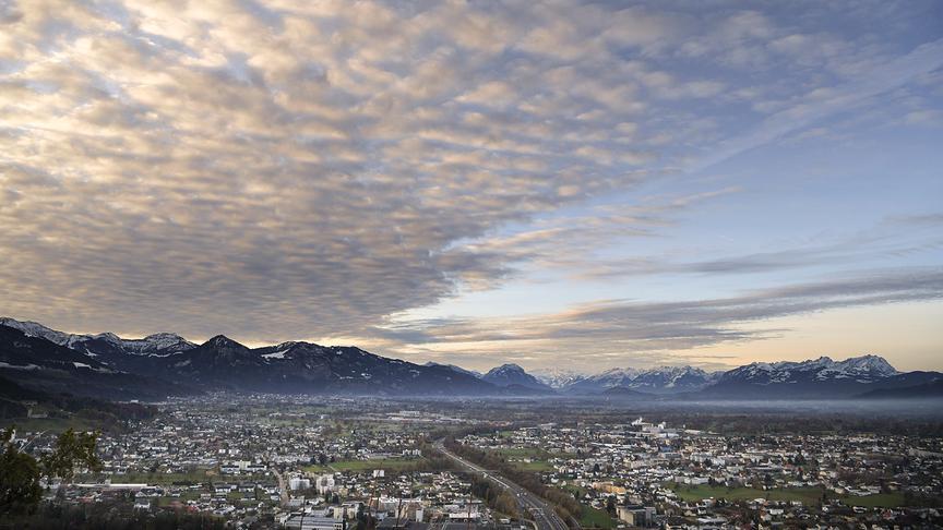 © Manfred Gasser Blick auf das Rheintal. (Manfred Gasser)