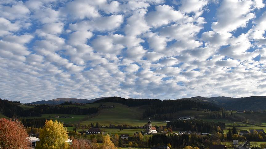 © Franz Karner Ortschaft St. Peter bei Reichenfels. (Franz Karner)