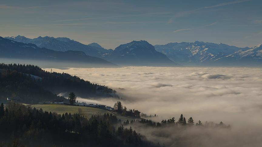 © Manfred Gasser Blick auf Eichenberg. (Manfred Gasser)