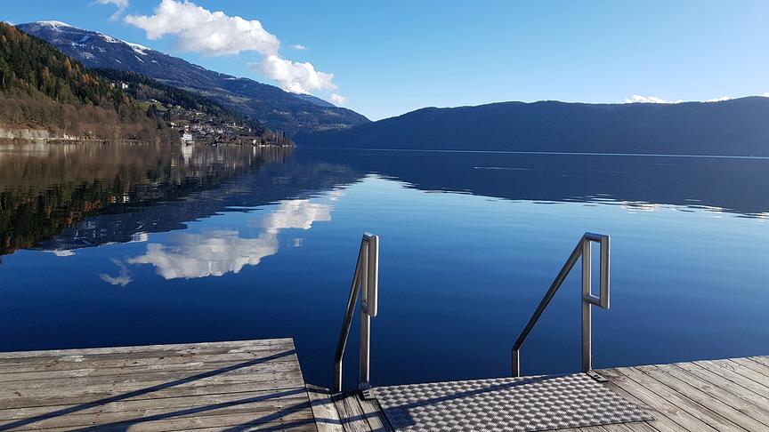 © Caro Guttner Wer traut sich jetzt noch in den Millstätter See hinein? (Caro Guttner)