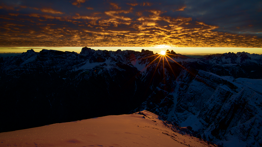 © Manuel Messner Sonnenaufgang am Dürrenstein. (Manuel Messner)