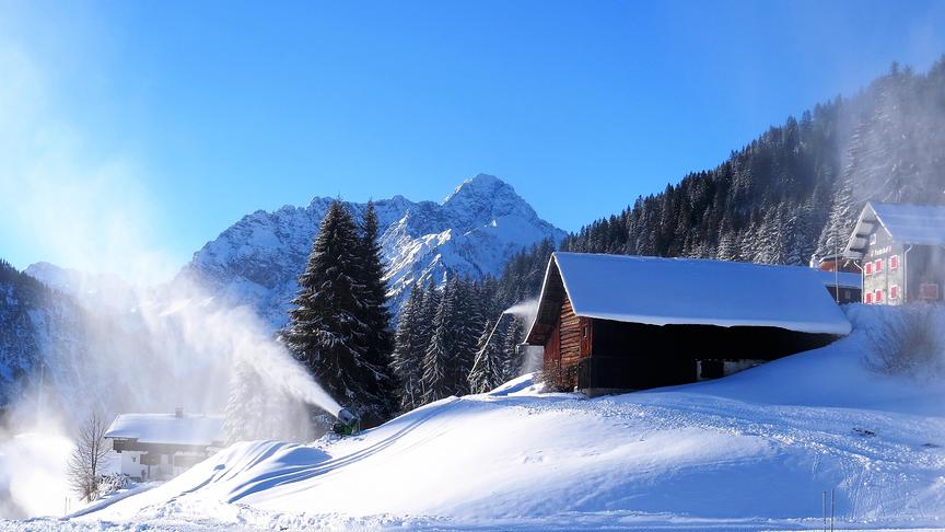 © Hans ter Braak Kaiserwetter in Mittelberg. (Hans ter Braak)