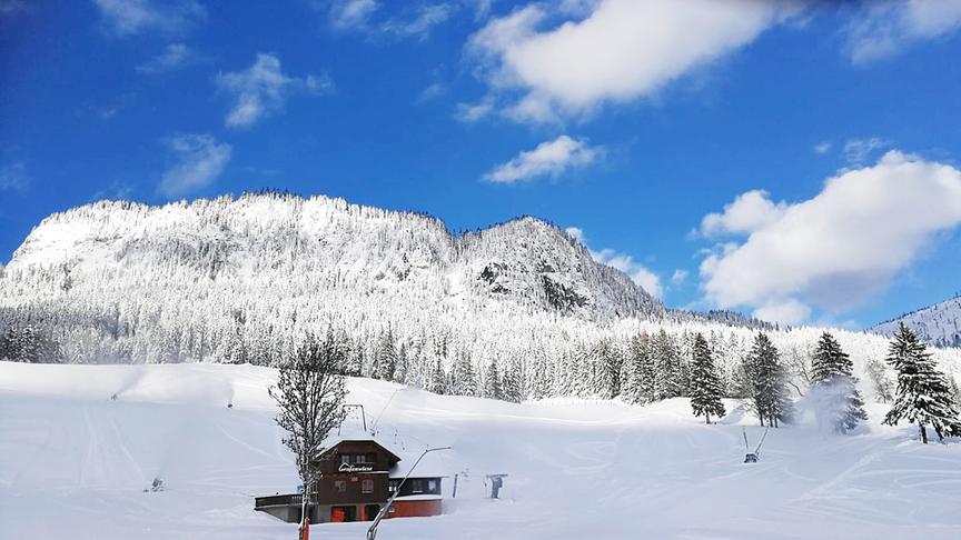 © Elfriede Barth Schigebiet Tauplitz Obersteiermark. (Elfriede Barth)
