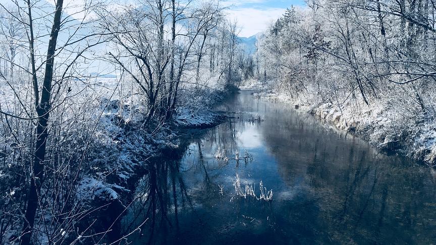 © Markus Hudritsch Kleine Drau - Rosental im Schneegewand. (Markus Hudritsch)