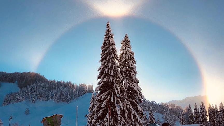 © Roland Schablitzky Sonnenaufgang in Hochfilzen. (Roland Schablitzky)