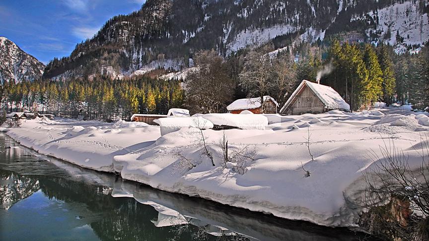 © Peter Grill Es ist Winter in Gosau. (Peter Grill)