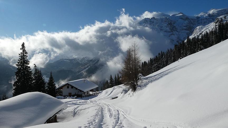 © Ferdinand Mader Wintertraum auf der Kastenalm. (Ferdinand Mader)
