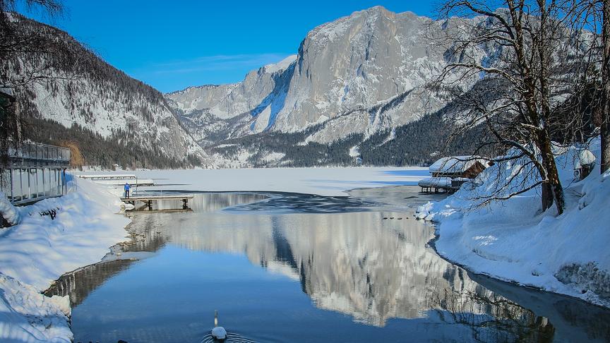 © Gerlinde Ainhirn Traumhafter Wintertag am Altausseersee. (Gerlinde Ainhirn)