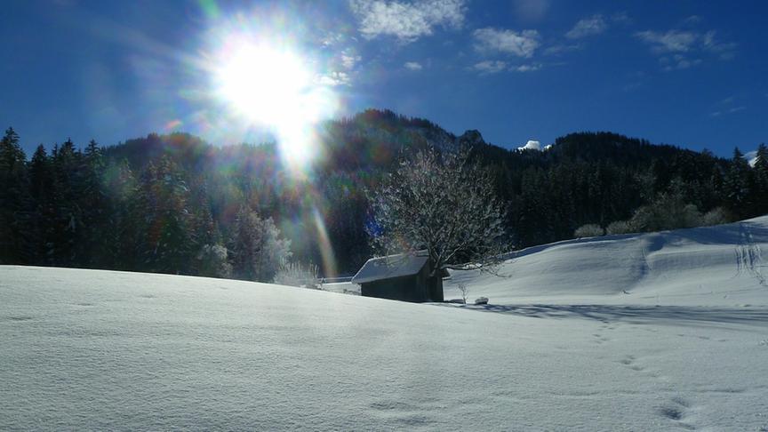 © Marion Kircher Winter am Weissensee. (Marion Kircher)