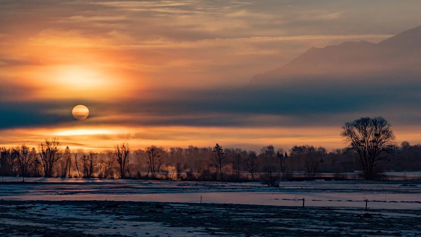 © Anita Prentner Tolle Lichtstimmung kurz nach dem Sonnenaufgang im schönen Paltental. (Anita Prentner)