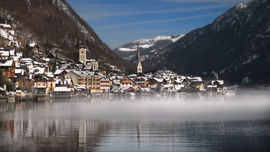 © Peter Grill Hallstatt: Schön langsam kommt der Frühling und die Chinesen. (Peter Grill)