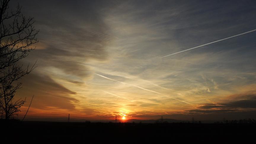 © Silvia Himberger Der Tag endet mit einem wunderschöner Sonnenuntergang. (Silvia Himberger)