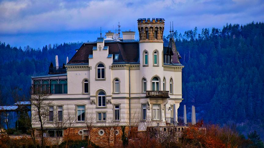 © Thomas Kaiser Blick auf das Schloss Reifnitz Anfang März. (Thomas Kaiser)