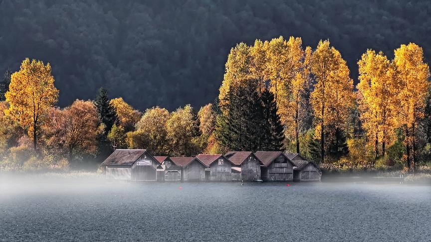 © Peter Grill Ein schöner Morgen in Ebensee am Traunsee. (Peter Grill)