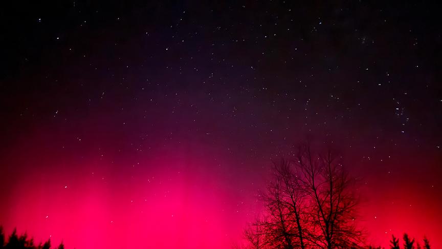 © Nadine Waltl Polarlichter am Sobother Himmel (Nadine Waltl)
