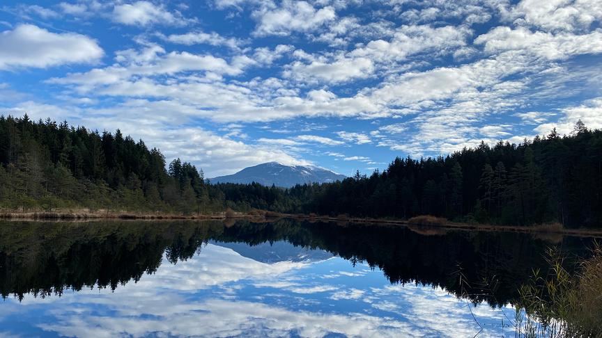 © Christine Burger Egelsee mit Blick auf Mirnock (Christine Burger)