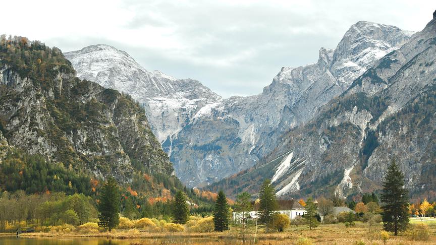© Peter Plattner Herbsttag am Almsee,malerische Farbgebung (Peter Plattner)