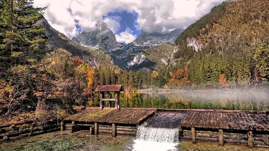 © Peter Grill Der Schiederweiher in Hinterstoder es ist Herbst! (Peter Grill)