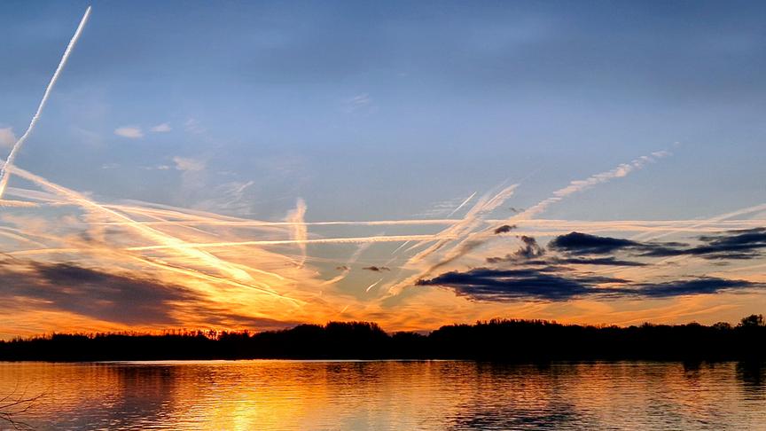 © Cornelia Winter Sonnenaufgang an der Donau in Grafenwörth (Cornelia Winter)