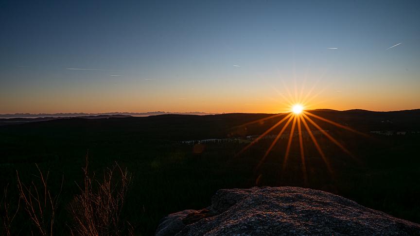 Sonnenuntergang am Tischberg (Markus Pufler)