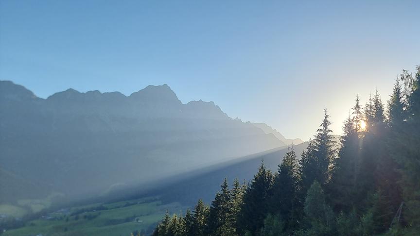 Heute früh am Morgen beim Sonnenaufgang am Steinernen MeerMaria Alm (Georg Ackerer)