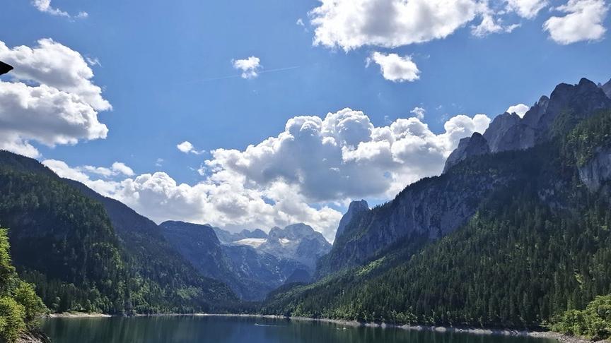 Gosausee bei herrlichem Wetter