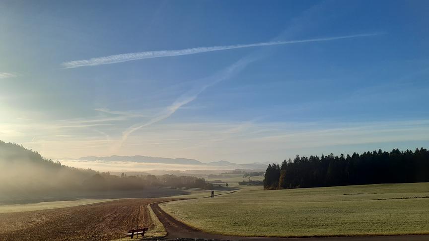 © Eva Eitzinger Blick Richtung Seengebiet im Salzkammergut. (Eva Eitzinger)