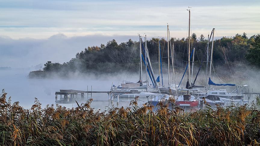 © Doris Stemeseder Nebelstimmung über dem Obertrumersee (Doris Stemeseder)